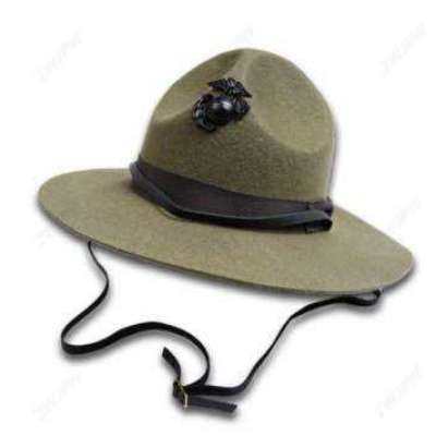 World War 2 American officer instructor commander hat cap buy Profile Picture