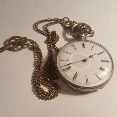 Old Vintage silver packet watch for sale Profile Picture