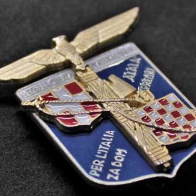 ww2 Ustase Ustasha NDH Pavelic Croatia Croatian Badge of the Croatian Legion for sale Profile Picture