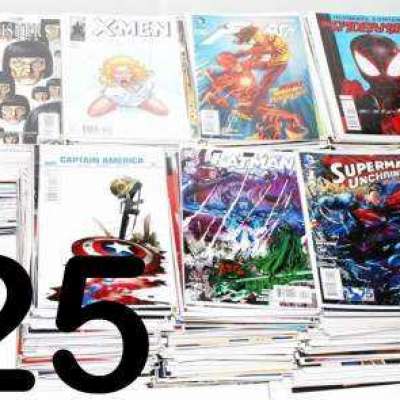 Lot 25 Comics book big SUPERMAN BATMAN X-MEN for sale Profile Picture