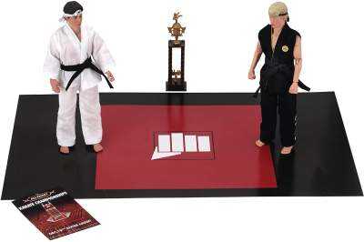 The Karate Kid 1984 Clothed Action Figures Tournament set 