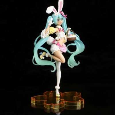 Anime Cartoon Hatsune Miku Rabbit action figure Girl Pvc Doll for sale Profile Picture