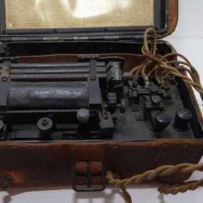 RARE Vintage WWII WW2 Imperial Japanese Army Japan wireless transceiver 1914 Profile Picture
