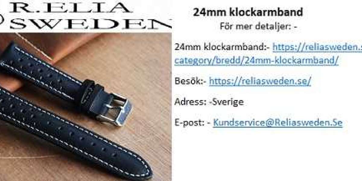 Köp Äkta 24mm klockarmband till bästa pris från Relia.