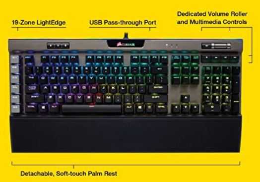 Corsair K95 RGB Platinum Mechanical Gaming Keyboard