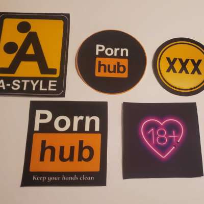 Lot of 5 Porno porn erotic adult PRINTED strong flexible patch sew CANVAS Profile Picture