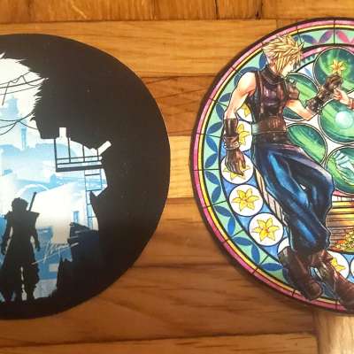 lot 2 Final Fantasy VII video game gaming cool PATCH LOGO printed Profile Picture