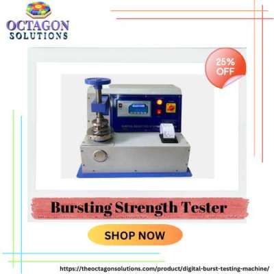 Bursting Strength Tester  From Octagon Solutions flat 25% OFF  Buy Now Profile Picture
