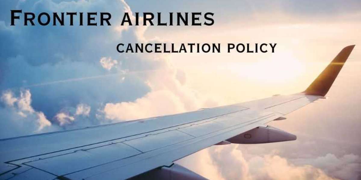 Cancellation policy for Frontier airlines