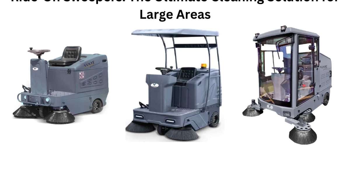 Ride-On Sweepers: The Ultimate Cleaning Solution for Large Areas