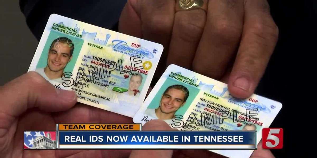 Explain the documents needed to apply for a Real Id TN