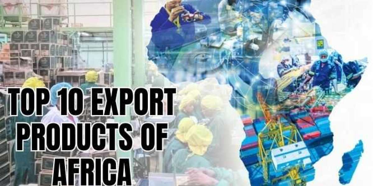 What are the major trade items in Africa?