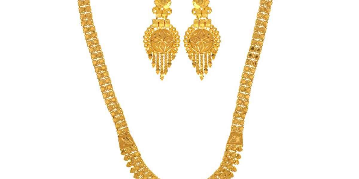 The Elegance of Indian Jewelry Sets: Exquisite Gold Necklace Sets