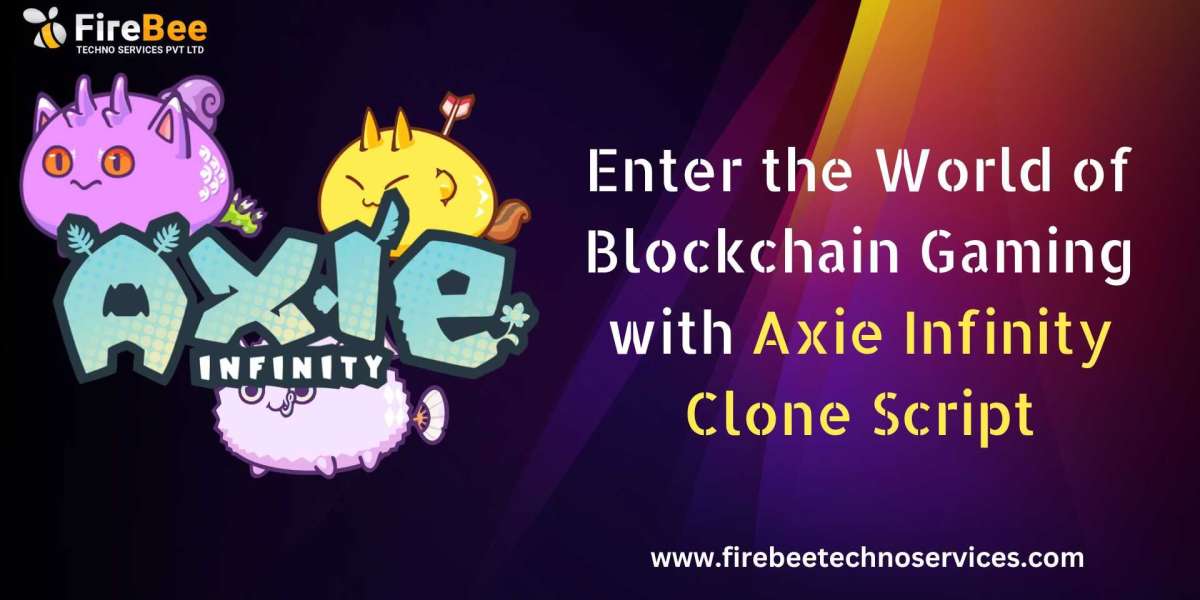 Enter the World of Blockchain Gaming with Axie Infinity Clone Script
