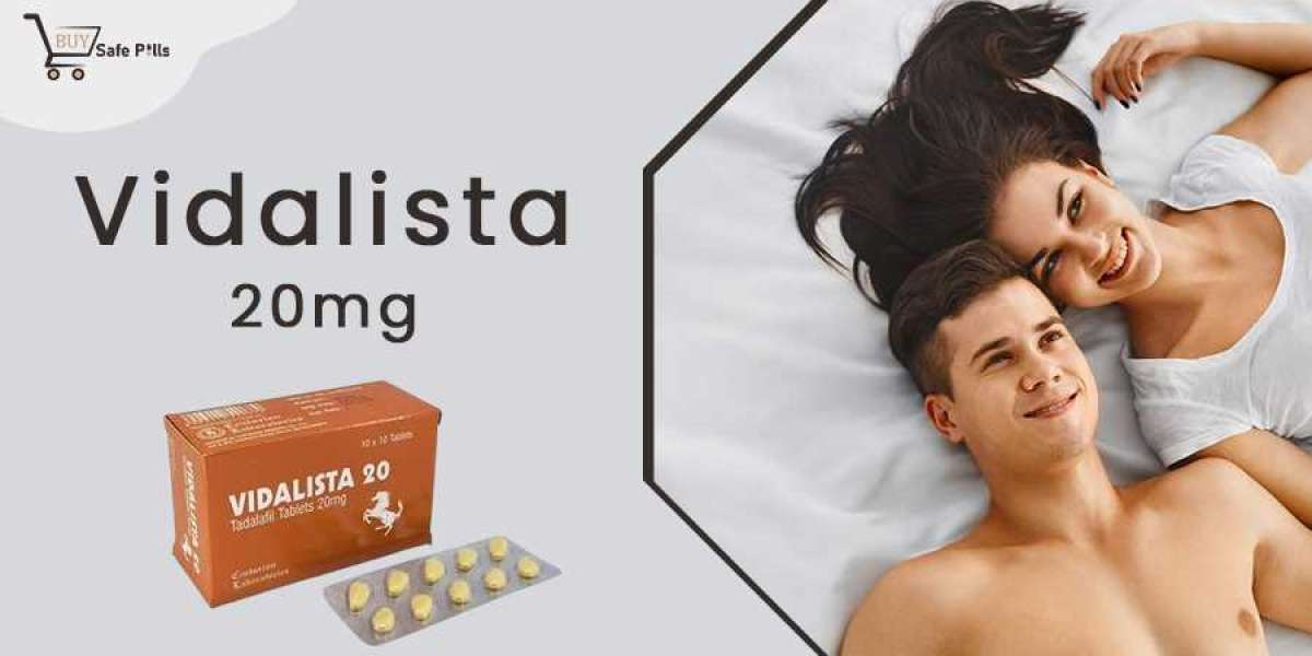 Buy Vidalista 20 mg | Tadalafil Cialis Tablet (10% Off)