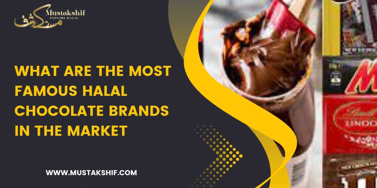 What are the most famous halal chocolate brands in the market