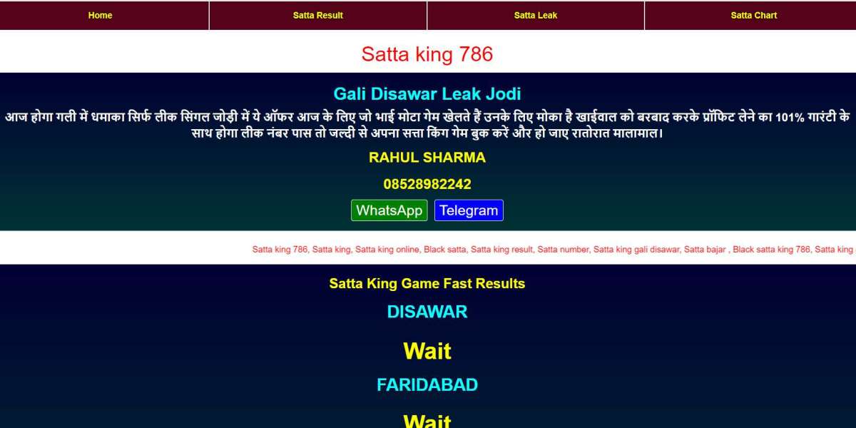What are the top names in Satta King 786?