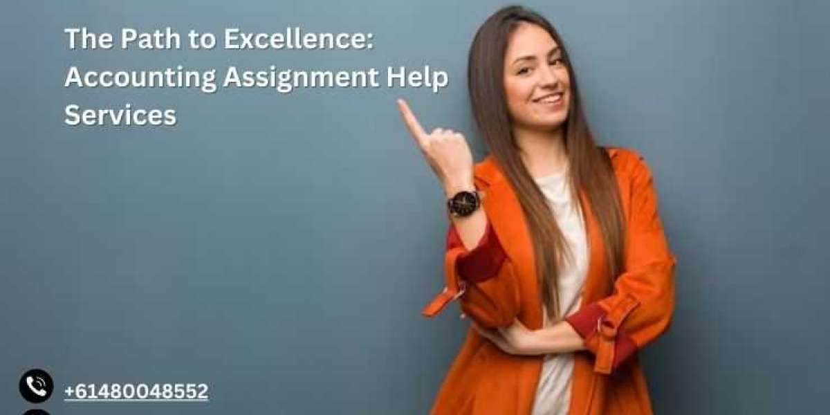 The Path to Excellence: Accounting Assignment Help Services