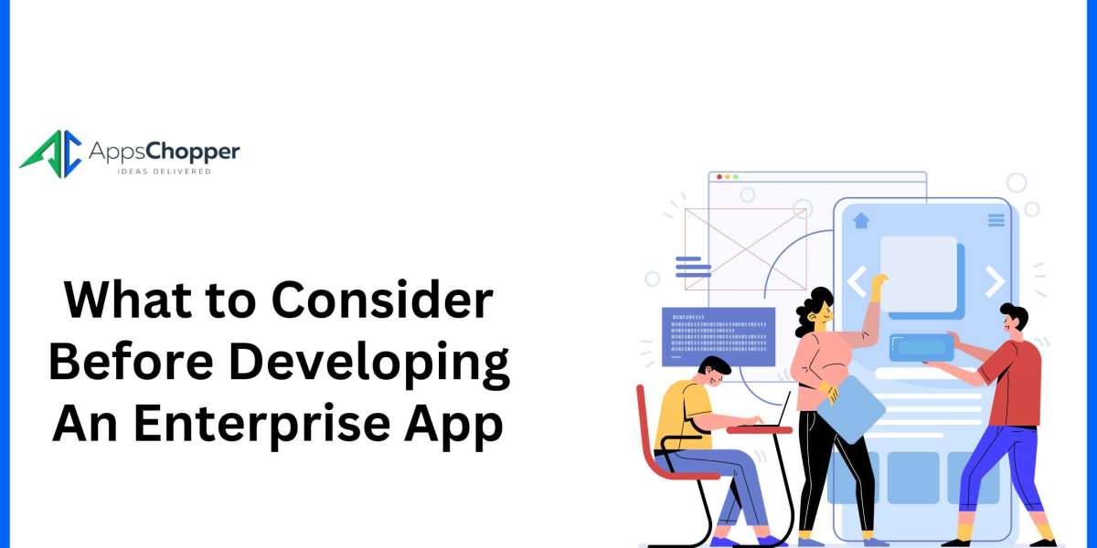 What to Consider Before Developing An Enterprise App