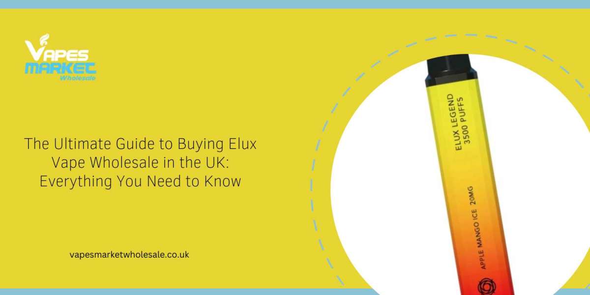 The Ultimate Guide to Buying Elux Vape Wholesale in the UK: Everything You Need to