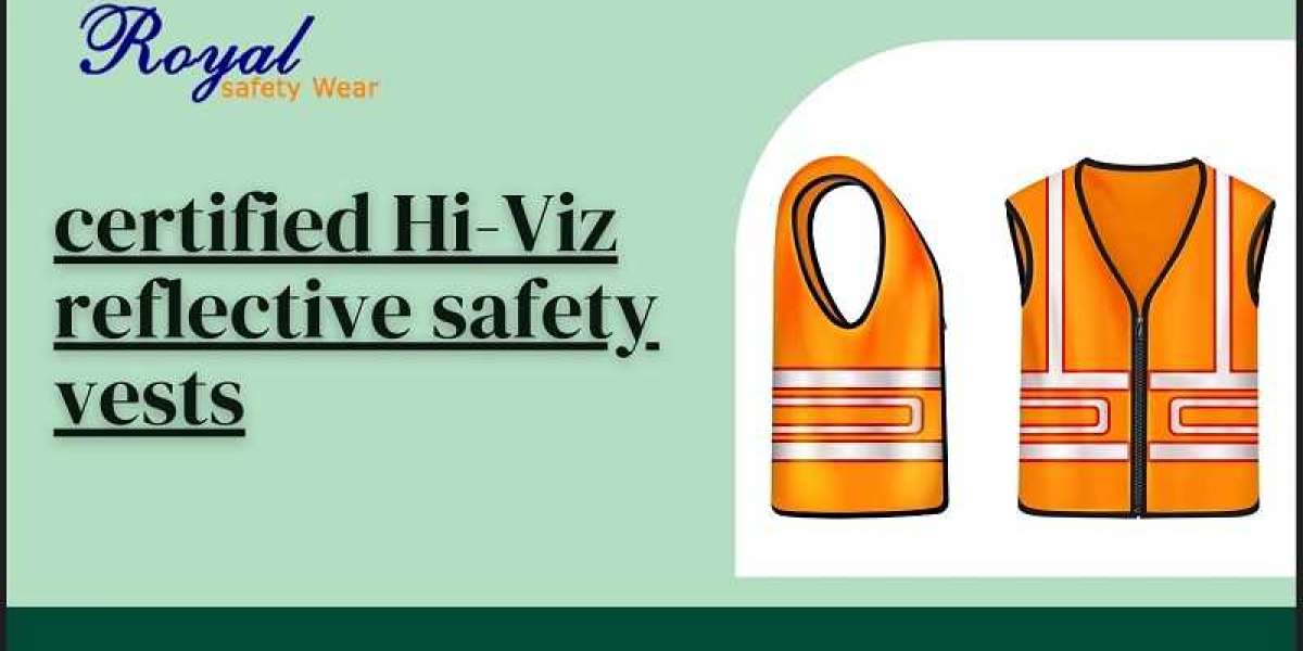 Optimize Safety with Our Certified Hi-Viz Reflective Safety Vest - reflectivevestsindia