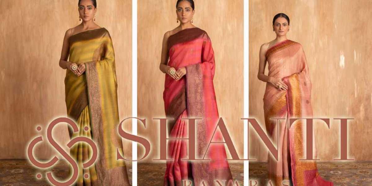 Tusser Splendor: The Essence of Banarasi Elegance