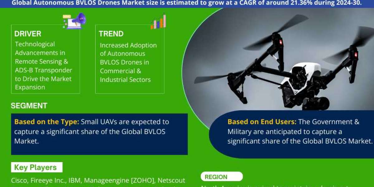 Autonomous BVLOS Drones Market Analysis 2024-2030 | Current Demand, Latest Trends, and Investment Opportunity
