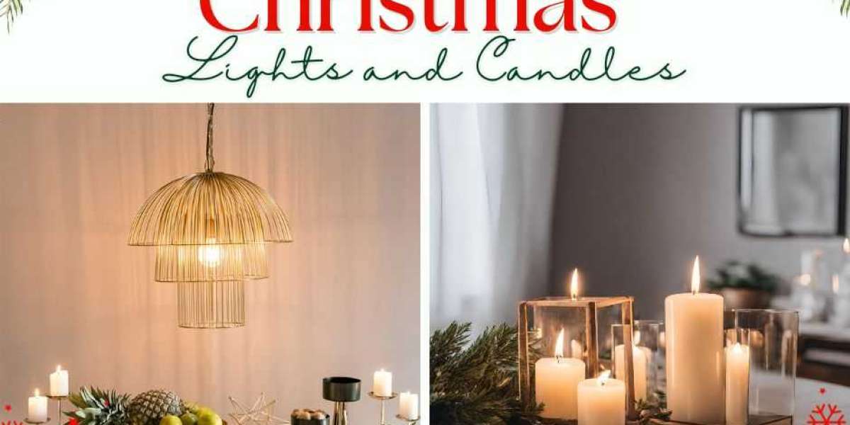 How to Decorate Your Home with Christmas Lights and Candles