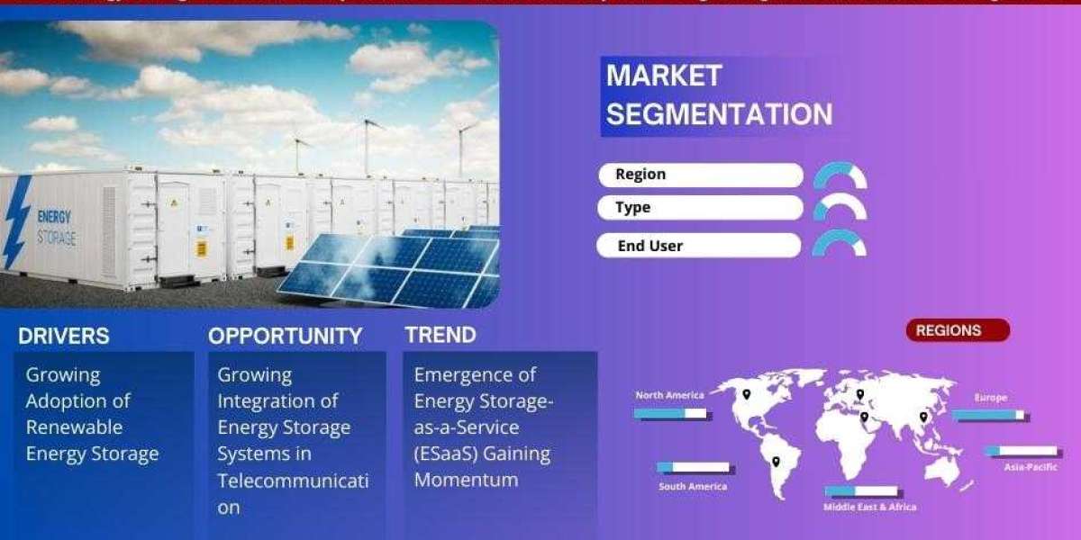 Energy Storage Market Demand, Trends and Growth Analysis 2024-2030