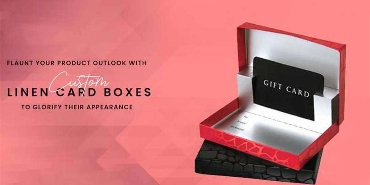 Flaunt Your Product Outlook With Custom Linen Card Boxes To Glorify Their Appearance