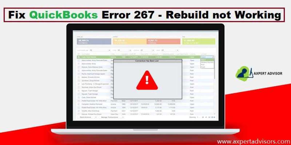Fix QuickBooks error code 267 (Rebuild Not Working)