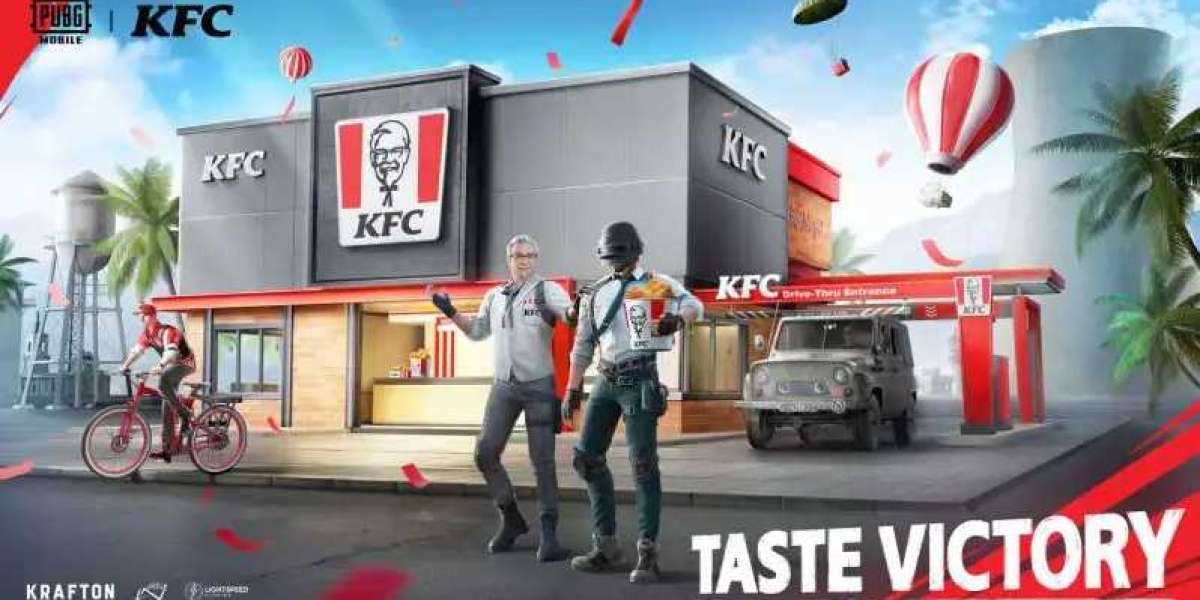 Collaboration between PUBG Mobile and KFC: new in-game restaurants and items
