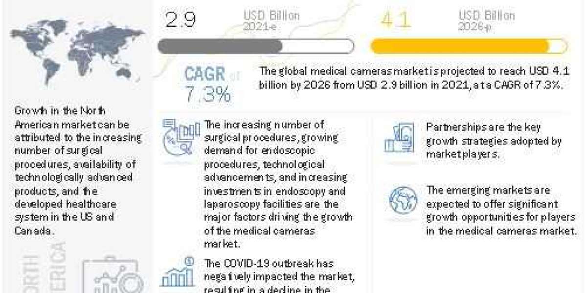 Medical Cameras Market Revenue is poised to reach $4.1 billion by 2026