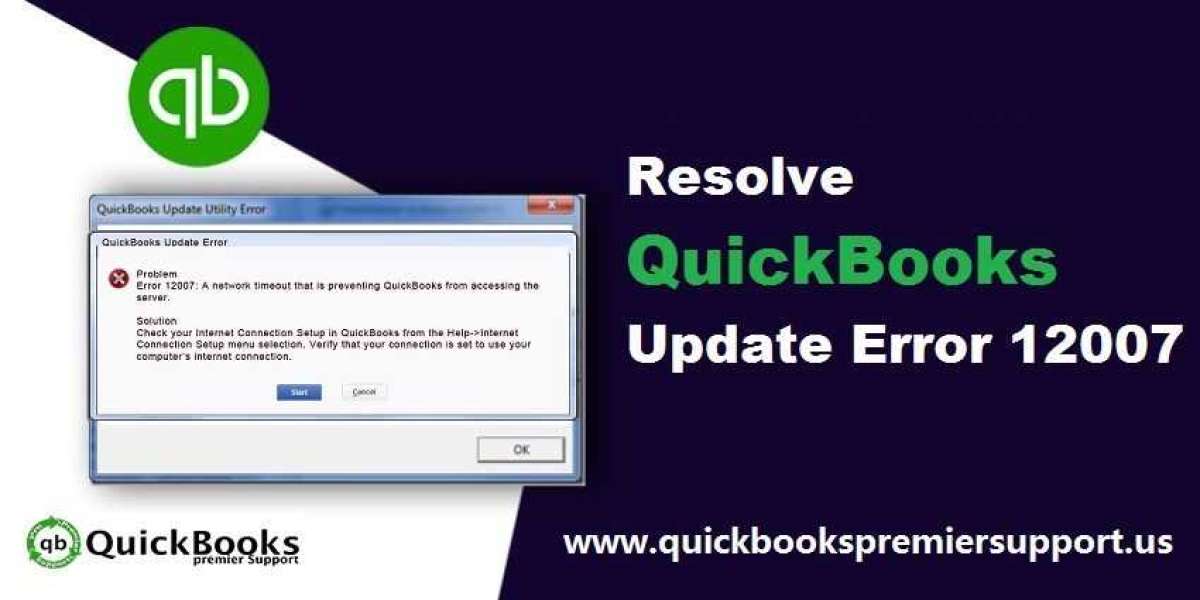 Steps to Fix QuickBooks Error 12007