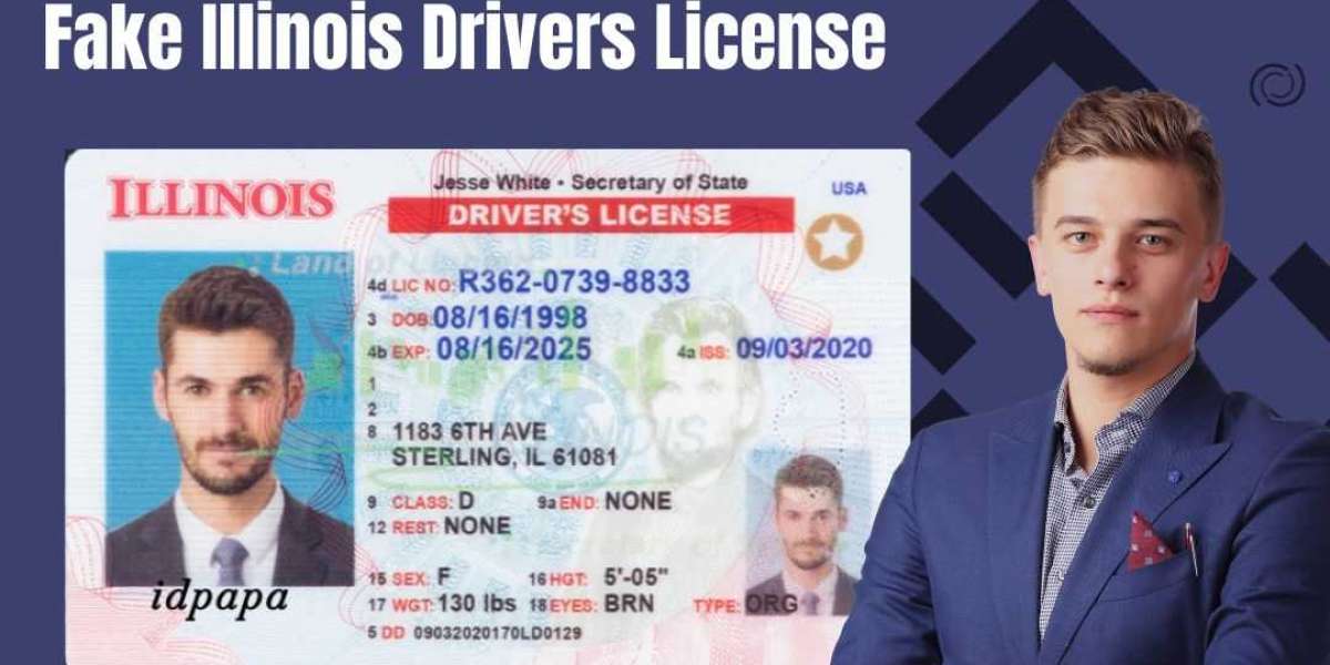 Cruise Through Illinois: Get the Best Fake Illinois Driver's License from IDPAPA!