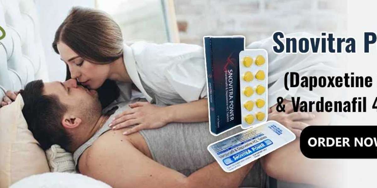 A Great Medication to Deal with Erectile Disorder and PE With Snovitra Power