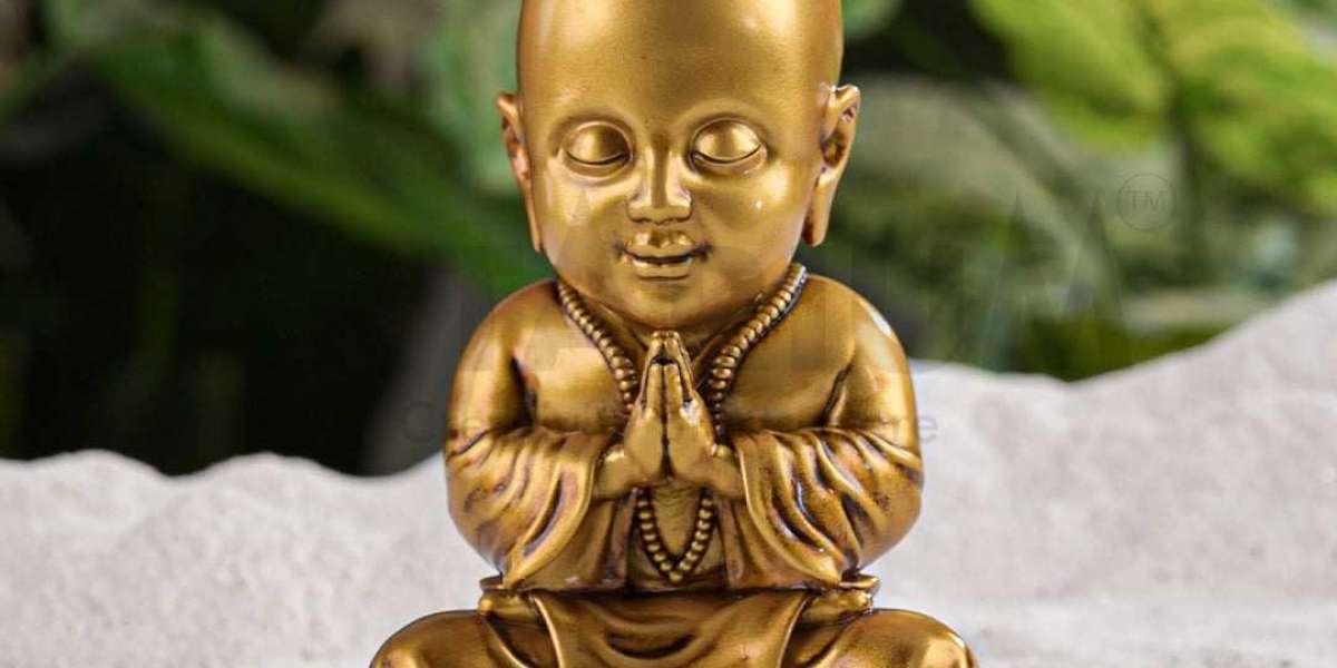 Fengshui Monk Figurine