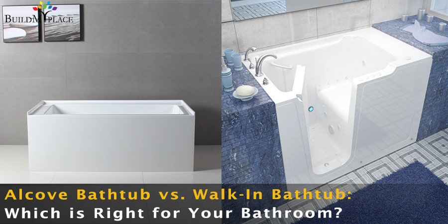 Alcove Bathtub vs. Walk-In Bathtub