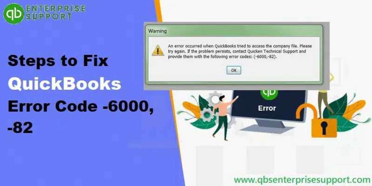 Stuck with QuickBooks Error 6000 82!! Here's How to Fix It