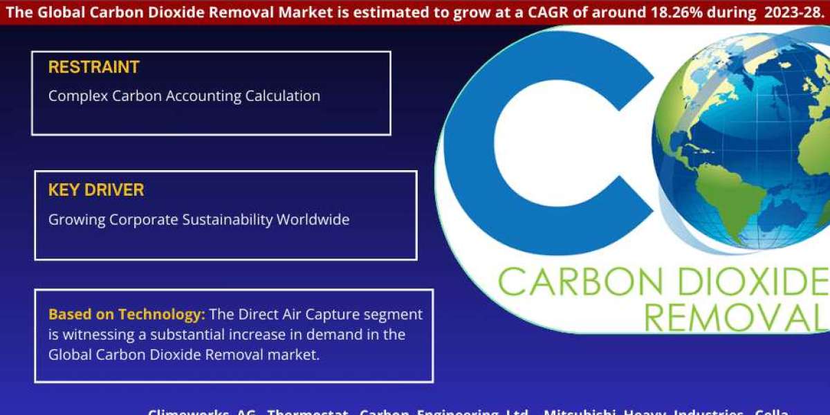 Carbon Dioxide Removal Market Share, Growth, Trends Analysis, Business Opportunities and Forecast 2028: Markntel Advisor