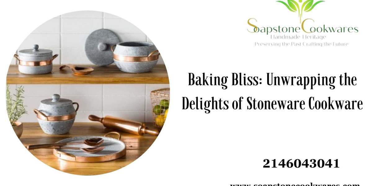 Baking Bliss: Unwrapping the Delights of Stoneware Cookware