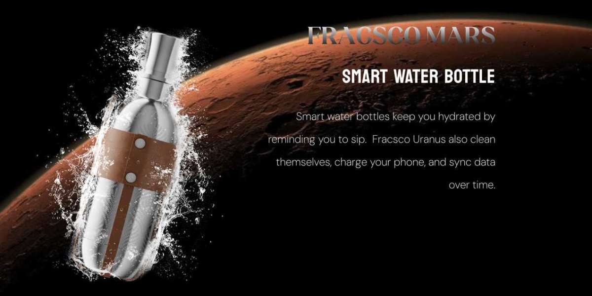 Fracsco Mars Smart Water Bottle: Where Style Meets Innovation