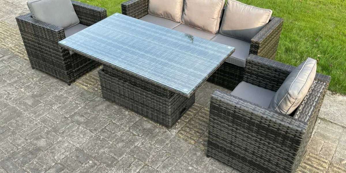 Creating a Tranquil Outdoor Oasis with Grey Wicker Rattan Garden Furniture