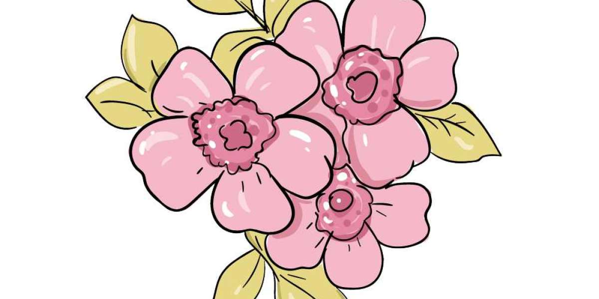 Cherry Blooms Drawing Tutorial