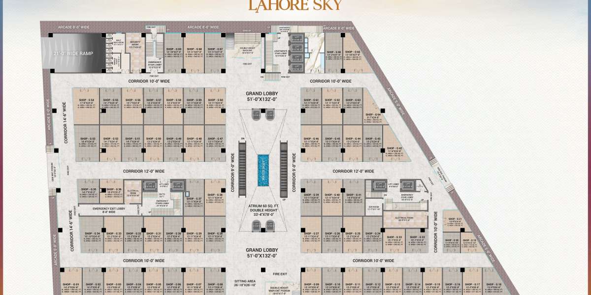 Lahore Sky Floor Plans: A Project by OZ Developers