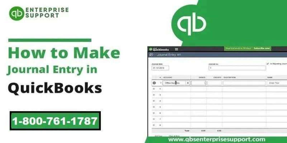 How To Make And Record QuickBooks Journal Entry?