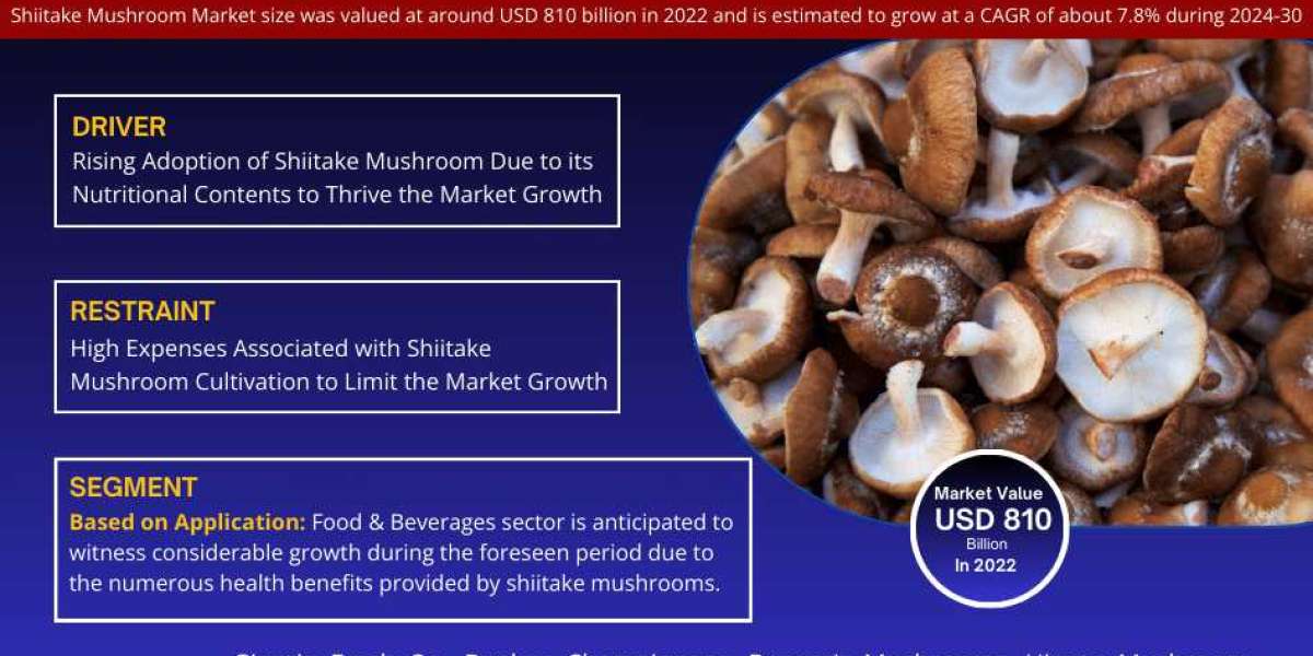 Shiitake Mushroom Market Size, Share & Growth Analysis, [2030]
