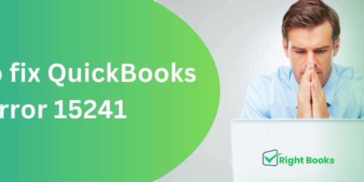 How to fix QuickBooks Error 15241