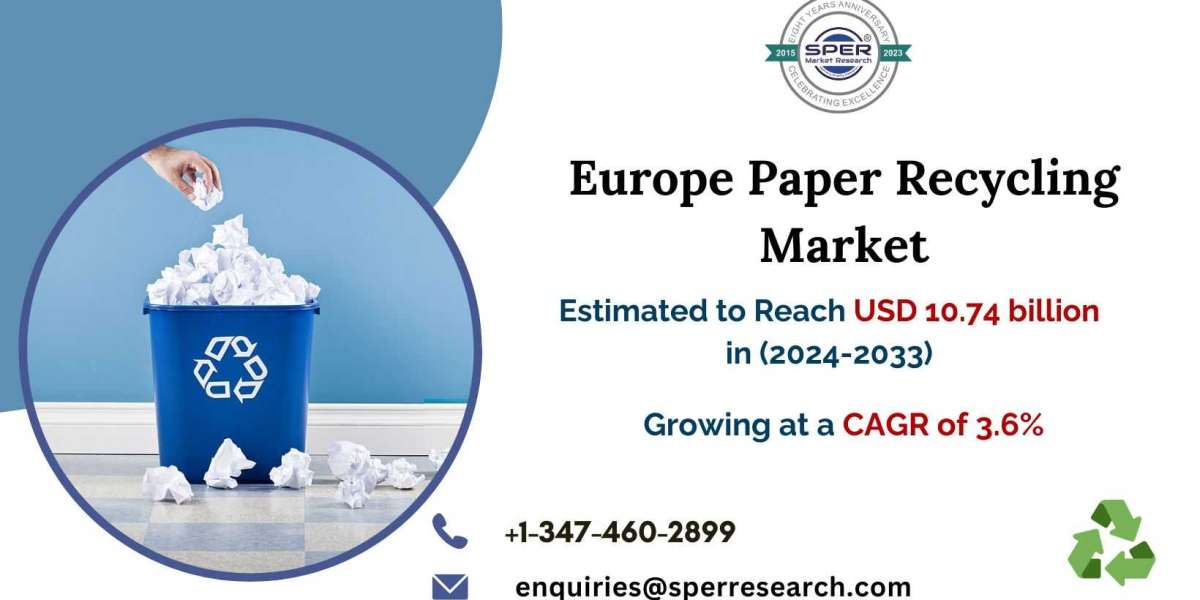 Europe Recycled Paper Market Growth, Revenue and Forecast 2024-2033