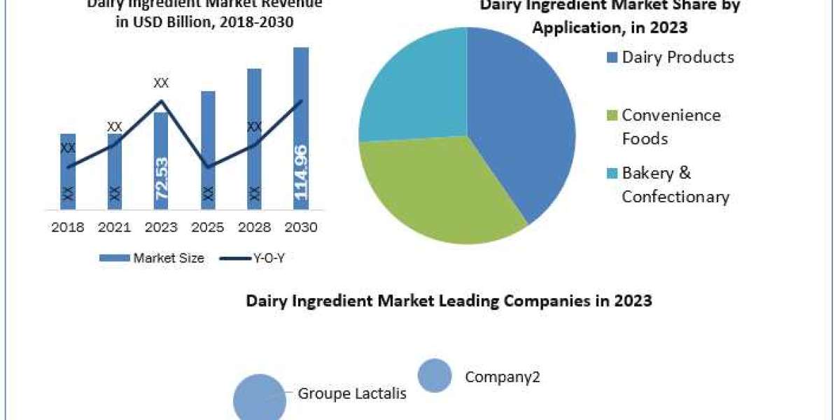 Dairy Ingredient Market Business Insights and Forecast Analysis with Dominant Sectors and Countries Data 2030